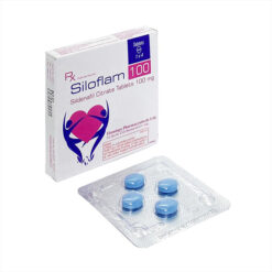 Thuốc cường dương Siloflam 100mg - Hộp 04 viên
