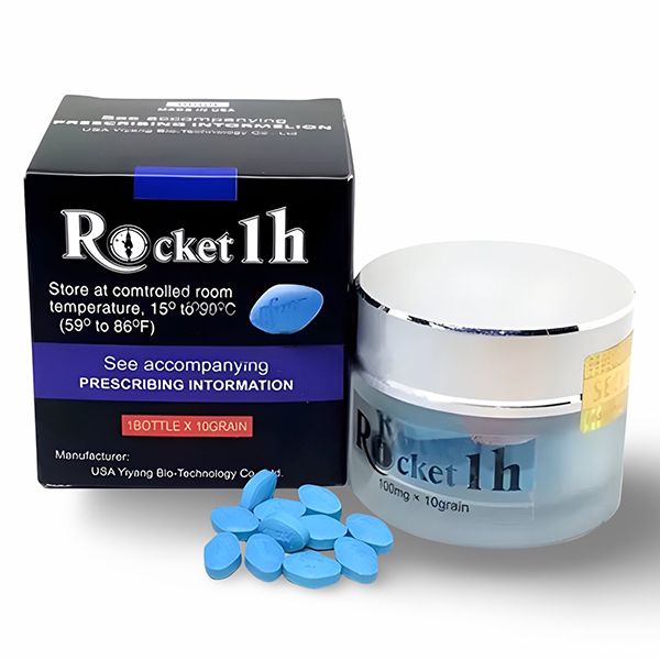 Thuốc cường dương Rocket 1H Mỹ hộp 10 viên