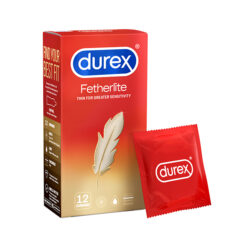 Bao cao su Durex Fetherlite siêu mỏng (12 cái/hộp)