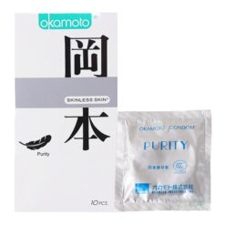 Bao cao su Okamoto Skinless Skin Purity hộp 10 cái