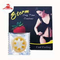 Bao cao su Storm Strawberry 7 bi to, kéo dài thời gian