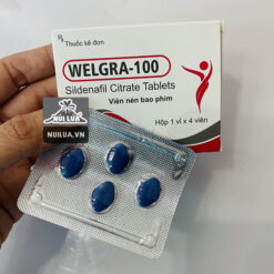 Thuốc cường dương Welgra 100mg, Hộp 4 viên