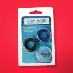 Bộ 03 vòng đeo dương vật silicon Stay Hard