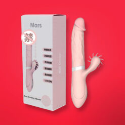 Dương vật giả Evo Mars rung thụt lưỡi xoay kích thích