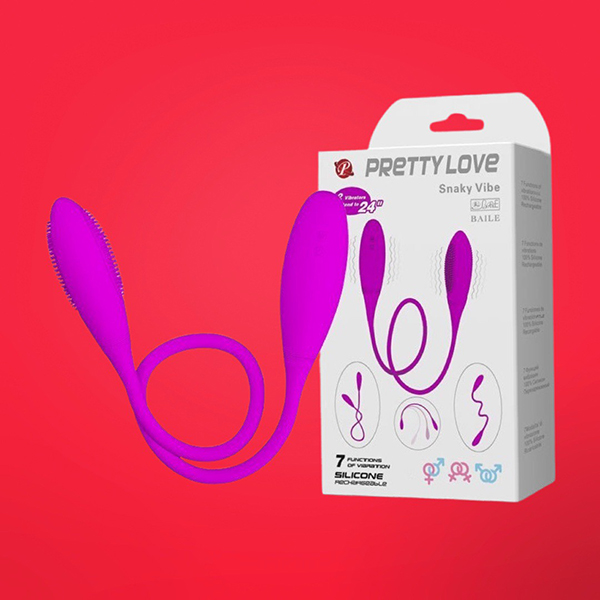 Trứng rung 2 đầu dài Pretty Love Snaky Vibe