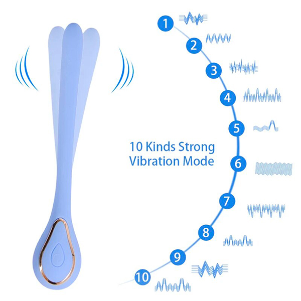 Que rung mini Ailighter uốn dẻo, kích thích 10 chế độ - Ảnh 3