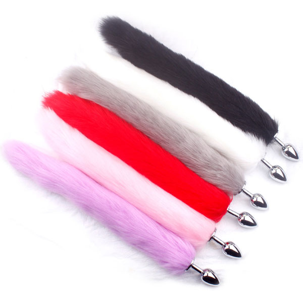 Fox Tail đuôi cáo Cosplay gắn hậu môn