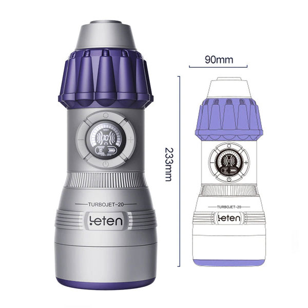 Máy bú mút co bóp Leten Turbojet 20 Sucking siêu sướng - Ảnh 4