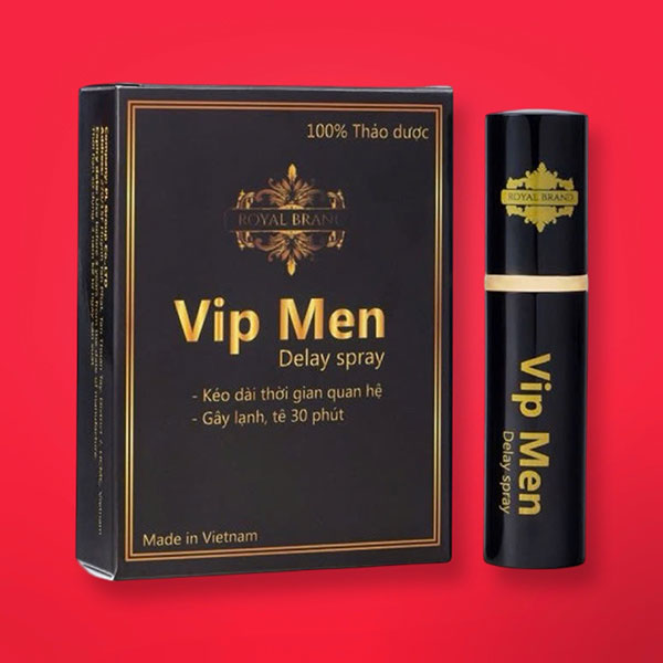 Chai xịt chống xuất tinh sớm VIP MEN 10ml