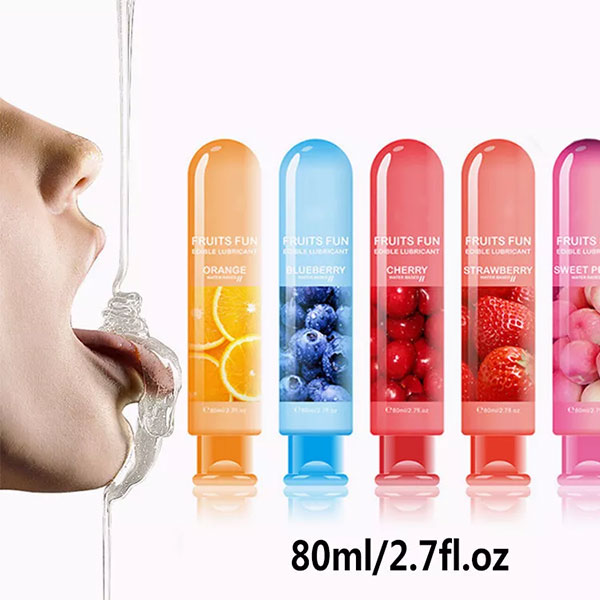 Gel bôi trơn trái cây Fruits Fun 80ml - ăn được - Ảnh 2