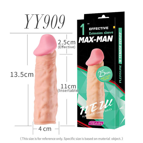 Bao cao su đôn dên Maxman tăng 2,5cm – YY909 - Ảnh 3