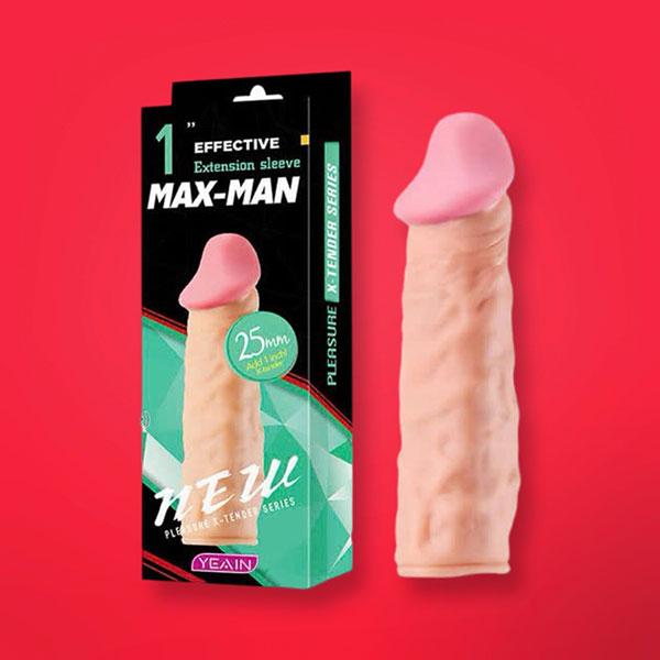Bao cao su đôn dên Maxman tăng 2,5cm – YY909