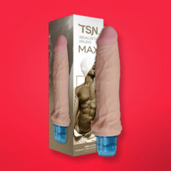 Dương vật giả TSN Max Realistic Dildo rung đa tần số