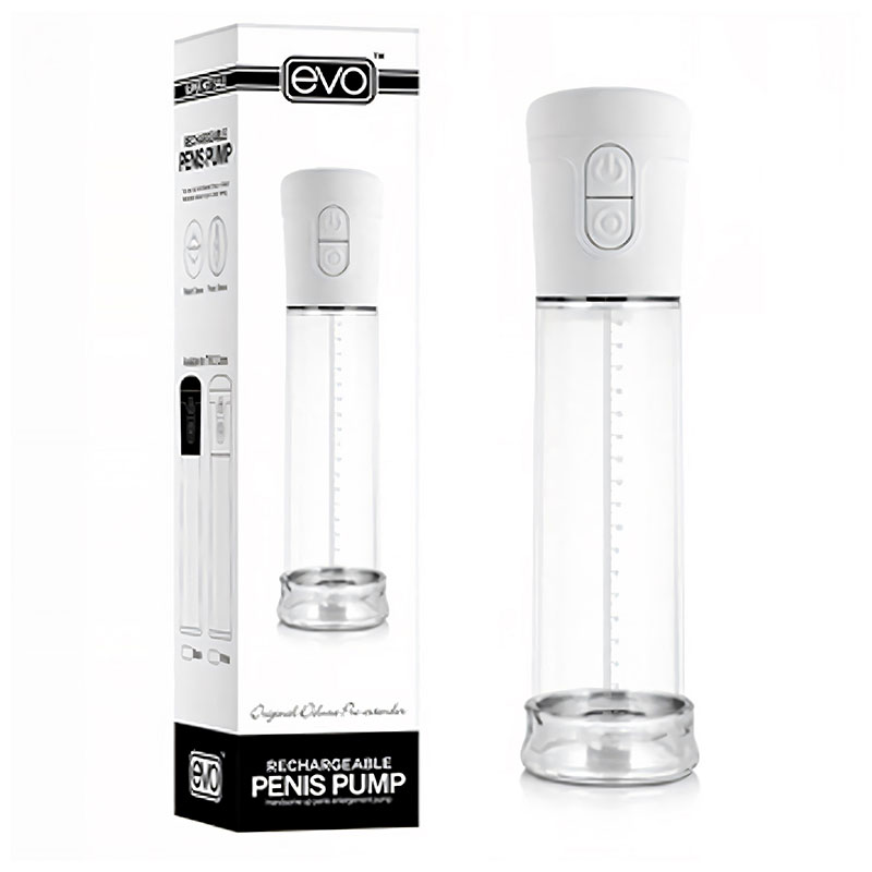 Máy tập dương vật Evo Penis Pump tự động, pin sạc