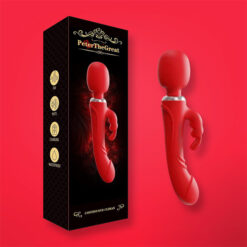 Chày rung massage 2 đầu Peter có nhánh thỏ kích thích điểm g