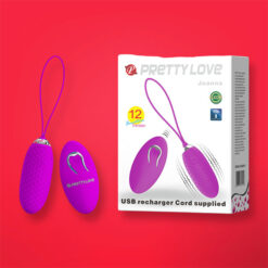 Trứng rung gai điều khiển từ xa Pretty Love Joanna 12 chế độ
