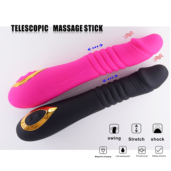 Dương vật giả Rose rung thụt ngoáy 12 chế độ - Ảnh 2