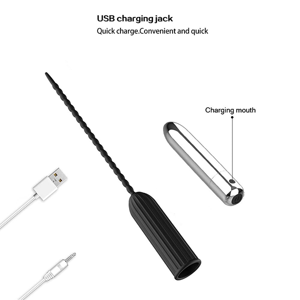 Chuỗi hạt rung kích thích lỗ tiểu 10 tần số, sạc pin - Ảnh 3