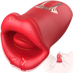 Máy liếm âm đạo bú mút âm vật 2 trong 1 Tongue-Licked