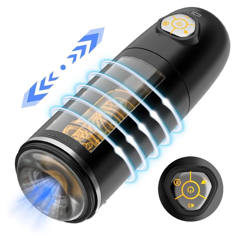 Máy thủ dâm tự động xoay thụt rên rỉ gợi dục Space Capsule