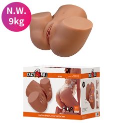 Mông giả silicon nguyên khối Crazy Bull Briony rung rên bú 9kg
